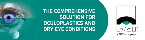 Banner image displaying text 'Dry Eye'